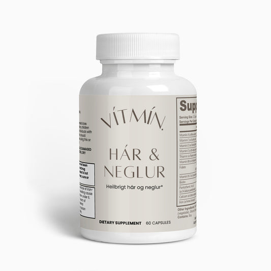 Hár og neglur - vítmín